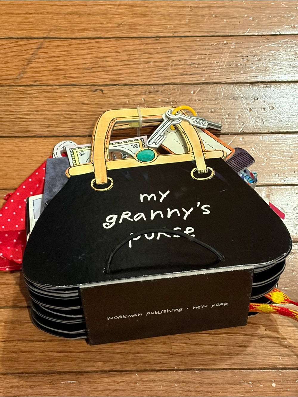 My Granny's Purse Board Book - Black Purse Shape